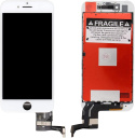 Wyświetlacz LCD ekran dotykowy zamiennik Hoonyer do iPhone 7 biały zestaw