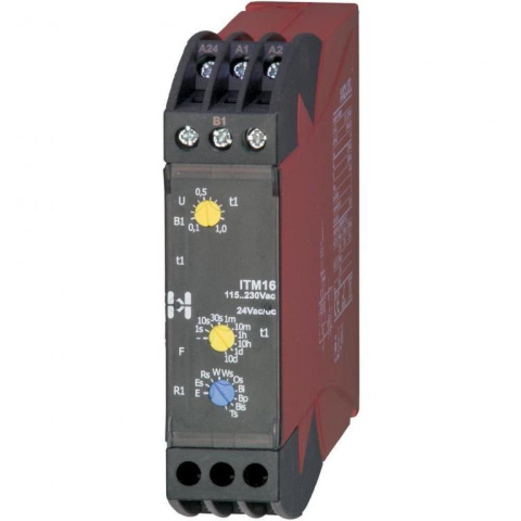 Przekaźnik czasowy in-case Hiquel ITM16 24V 6A 230VAC Przekaźnik czasowy in-case Hiquel ITM16 24V 6A 230VAC