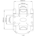 UCHWYT WIESZAK TELEWIZORA VOGELS 35KG 26-50"