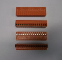 Listwa PIN SLS 5.08/15/180B SN OR BX Weidmueller 24 sztuki