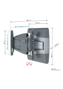 MOCNY UCHWYT WIESZAK TELEWIZORA 20KG 19-42 VOGELS