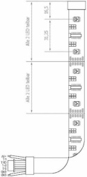 Taśma LED LEDxON RGBMAGIC IP20 9009071,Max.50W