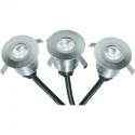 Lampy zewnętrzne LED Conrad aluminiowe 3 x 2W