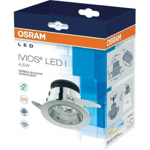 OSRAM LED IVIOS LED 4,5 W CHROM CIEPŁA BIAŁA LAMPA OSRAM LED IVIOS LED 4,5 W CHROM CIEPŁA BIAŁA LAMPA