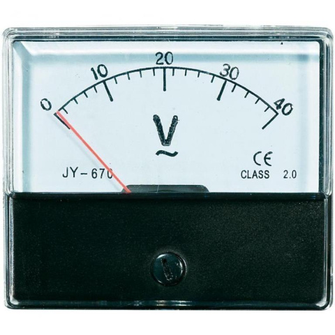Analogowy wskaźnik panelowy VOLTCRAFT AM-70X60 40V Analogowy wskaźnik panelowy VOLTCRAFT AM-70X60 40V