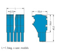1-przewodowe gniazdo 5-bieg. 2022-105/000-006 WAGO