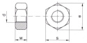 Nakrętka sześciokątna TOOLCRAFT DIN 934 M30 1szt