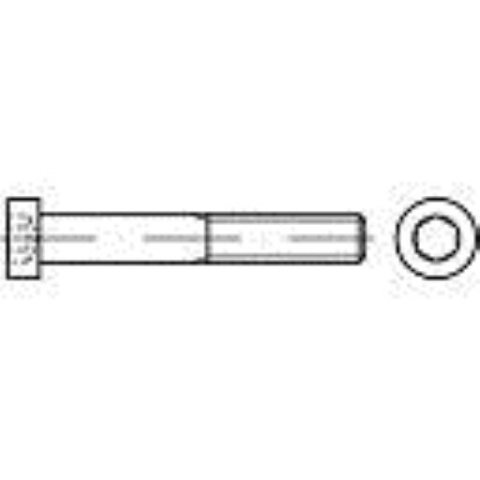 Śruba łeb walcowy TOOLCRAFT DIN 7984 M10 10 sztuk Śruba łeb walcowy TOOLCRAFT DIN 7984 M10 10 sztuk