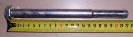 TOOLCRAFT Śruba sześciokątna DIN931 M16x210mm 2 SZT