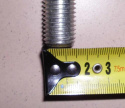 TOOLCRAFT Śruba sześciokątna DIN931 M16x210mm 2 SZT