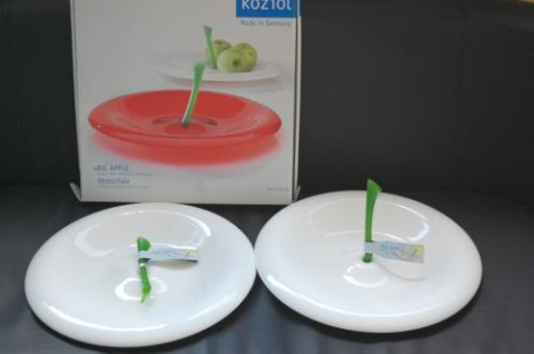 PATERA KOZIOL BIG APPLE BIAŁA taca talerz owoce PATERA KOZIOL BIG APPLE BIAŁA taca talerz owoce
