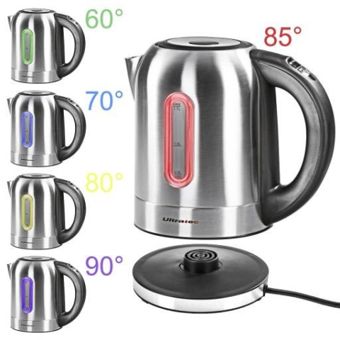 Czajnik ULTRATEC 331400000160 inox 2200W 1,7l Czajnik ULTRATEC 331400000160 inox 2200W 1,7l
