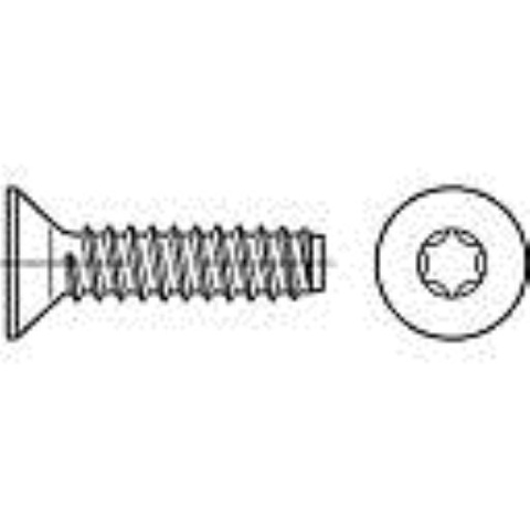 Wkręty ISO 14586 3.5mm x 22mm Torx ocynk 50 szt. Wkręty ISO 14586 3.5mm x 22mm Torx ocynk 50 szt.