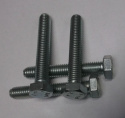 Śruby łeb sześciokątny M8 x 50 mm DIN 933 10 szt. Śruby łeb sześciokątny M8 x 50 mm DIN 933 10 szt.