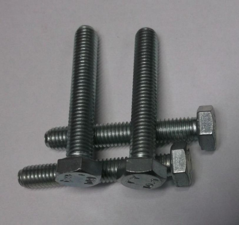 Śruby łeb sześciokątny M8 x 50 mm DIN 933 10 szt. Śruby łeb sześciokątny M8 x 50 mm DIN 933 10 szt.