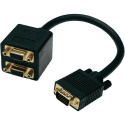 Wtyk VGA do 2 gniazd VGA Digitus AK-310400-002-S Wtyk VGA do 2 gniazd VGA Digitus AK-310400-002-S