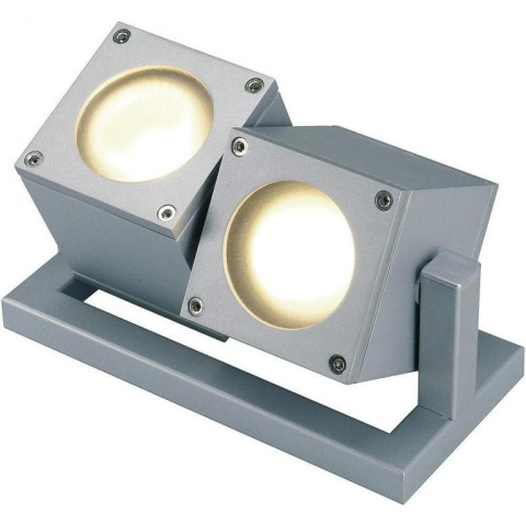 Lampa zewnętrzna Cubix II SLV 2x25 W GU10 IP44