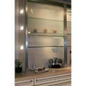 Zestaw 3 lamp z diodami LED szczotkowane 230V