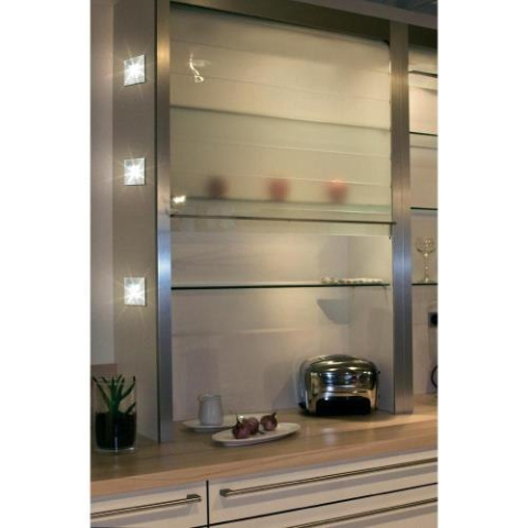 Zestaw 3 lamp z diodami LED szczotkowane 230V Zestaw 3 lamp z diodami LED szczotkowane 230V