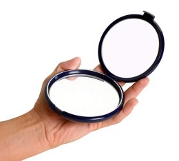 lusterko kosmetyczne Compact składane z 10x powiększeniem