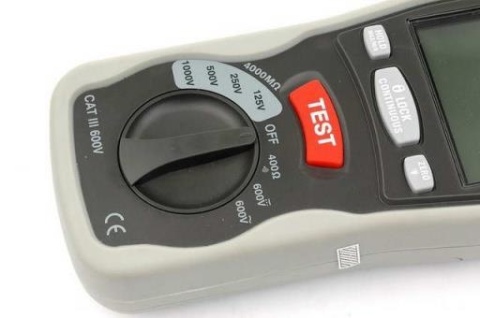 MIERNIK REZYSTANCJI IZOLACJI Voltcraft ET-100