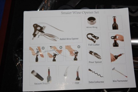 zestaw do wina korkociąg termometr aerator zestaw do wina korkociąg termometr aerator