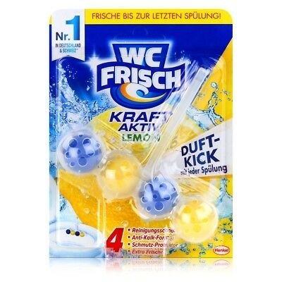 zawieszka do WC FRISCH KRAFT AKTIV lemon DE zawieszka do WC FRISCH KRAFT AKTIV lemon DE