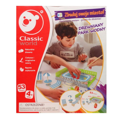 drewniany park wodny CLASSIC WORLD ZBUDUJ MIASTO drewniany park wodny CLASSIC WORLD ZBUDUJ MIASTO