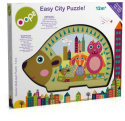 Oops puzzle drewniane układanka jeż 4 elementy Oops puzzle drewniane układanka jeż 4 elementy