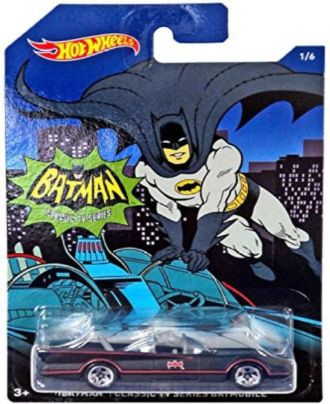 BATMAN SAMOCHÓD HOTWHEELS CLASSIC TV SERIES 1/6