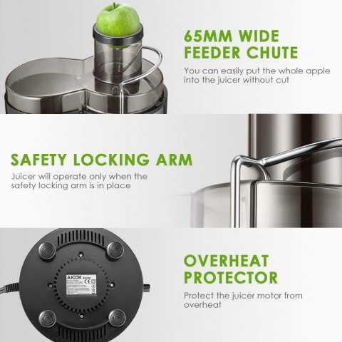 Sokowirówka wyciskarka AICOK AMR516 1,10L 400W Sokowirówka wyciskarka AICOK AMR516 1,10L 400W
