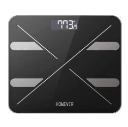 Waga łazienkowa HOMEVER FG220LB 180kg LCD analizator