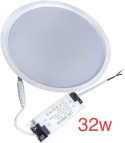 Panel Atomant LED oprawa 32W 20,5cm 3000lm 6500K 2 szt.