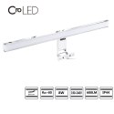 LAMPA ŁAZIENKOWA CroLED 8W SREBRNA KINKIET LAMPA ŁAZIENKOWA CroLED 8W SREBRNA KINKIET