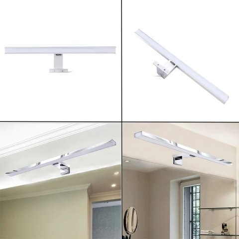 LAMPA ŁAZIENKOWA CroLED 8W SREBRNA KINKIET LAMPA ŁAZIENKOWA CroLED 8W SREBRNA KINKIET