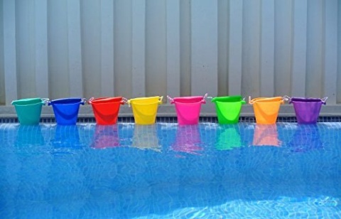 FUNKIT wiadro plażę basen wody łazienki doniczka FUNKIT wiadro plażę basen wody łazienki doniczka