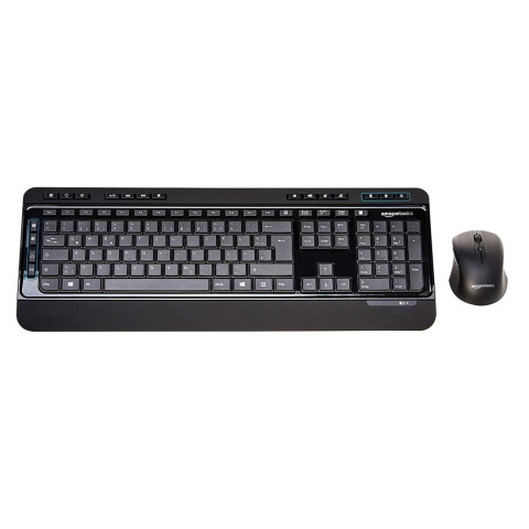 Klawiatura mysz AMAZONBASICS KBLGOD-DE 2,4GHz Klawiatura mysz AMAZONBASICS KBLGOD-DE 2,4GHz