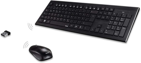 Klawiatura mysz Hama CORTINO zestaw 2,4GHz Klawiatura mysz Hama CORTINO zestaw 2,4GHz
