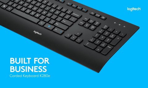 Klawiatura przewodowa Logitech K280e PRO USB Klawiatura przewodowa Logitech K280e PRO USB