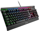 Klawiatura gamingowa Sharkoon Skiller SGK3 RGB USB Klawiatura gamingowa Sharkoon Skiller SGK3 RGB USB