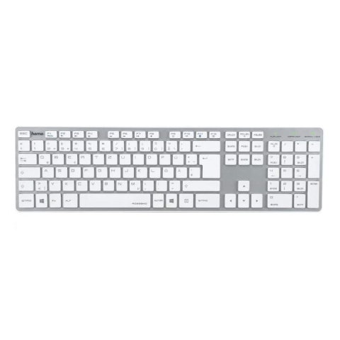 Klawiatura przewodowa HAMA ROSSANO 00050453 QWERTZ Klawiatura przewodowa HAMA ROSSANO 00050453 QWERTZ