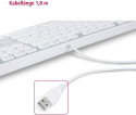 Klawiatura przewodowa HAMA ROSSANO 00050453 QWERTZ Klawiatura przewodowa HAMA ROSSANO 00050453 QWERTZ