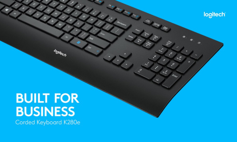 Klawiatura przewodowa Logitech K280e PRO USB Klawiatura przewodowa Logitech K280e PRO USB