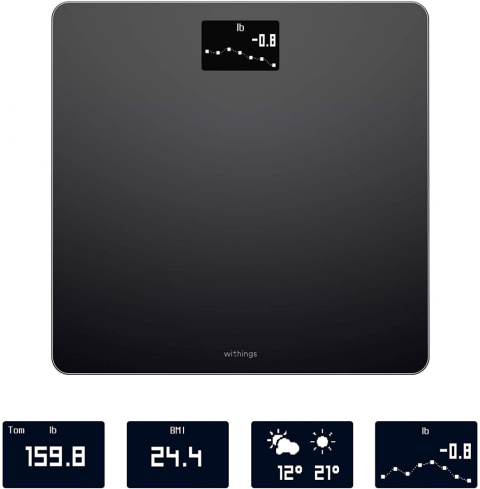 Waga łazienkowa WITHINGS Body WBS06 BMI WiFi Waga łazienkowa WITHINGS Body WBS06 BMI WiFi
