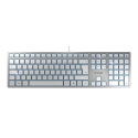 Klawiatura Cherry KC 6000 Slim metal USB QWERTZ