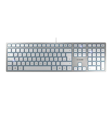 Klawiatura Cherry KC 6000 Slim metal USB QWERTZ