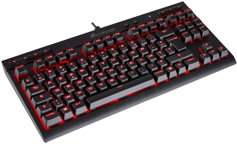Klawiatura Corsair K63 Compact USB Cherry MX Red Klawiatura Corsair K63 Compact USB Cherry MX Red