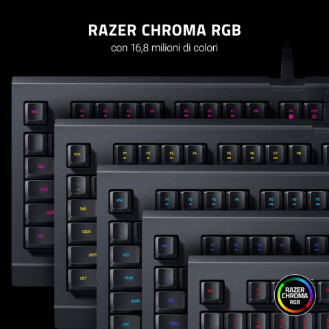 Klawiatura gamingowa Razer Cynosa Lite RGB QWERTY Klawiatura gamingowa Razer Cynosa Lite RGB QWERTY