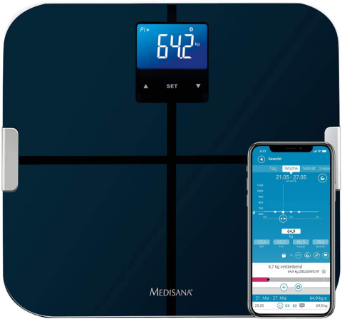 Waga analityczna Medisana BS 440 Connect analizator Waga analityczna Medisana BS 440 Connect analizator
