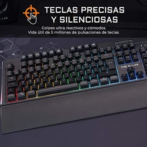 Klawiatura gamingowa THE G-LAB Keyz Tellurium RGB Klawiatura gamingowa THE G-LAB Keyz Tellurium RGB